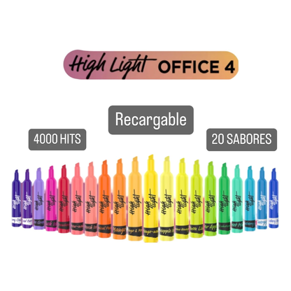 OFFICE 4 HIGHLIGHT MAYOREO CAJA 10 PZ